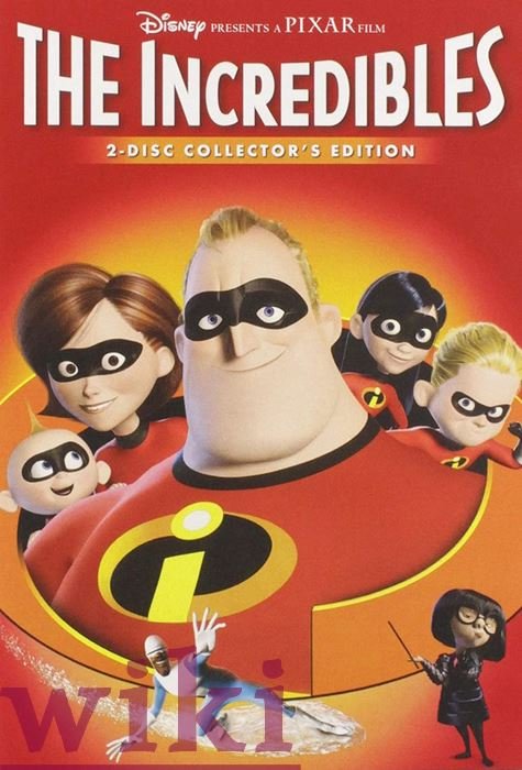 The cast of the movie The Incredibles